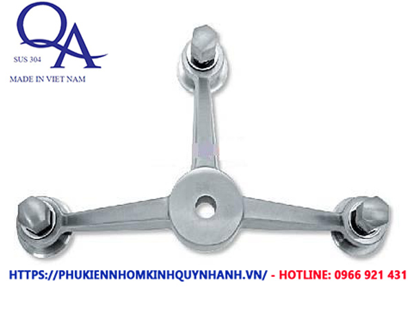 Chân nhện (kẹp nối kính) Spider 3 chân 1 Chân nhện (kẹp nối kính) Spider 3 chân 1