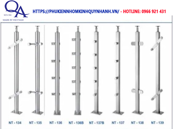 Các mẫu trụ cao innox 304 Quỳnh Anh đang phân phối 1 Các mẫu trụ cao innox 304 Quỳnh Anh đang phân phối 1