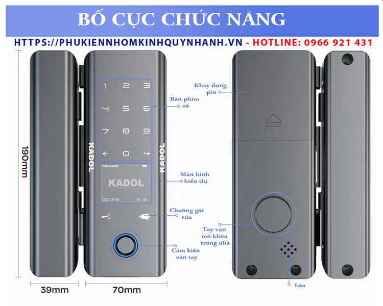 Thân khóa chất lượng cao 1