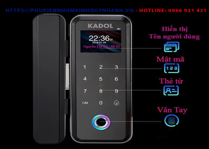 2. Chức năng mở khóa đa dạng 1