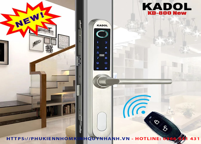 Quỳnh Anh địa chỉ cung cấp khóa vân tay KADOL KD-800 chính hãng giá tốt toàn quốc 1