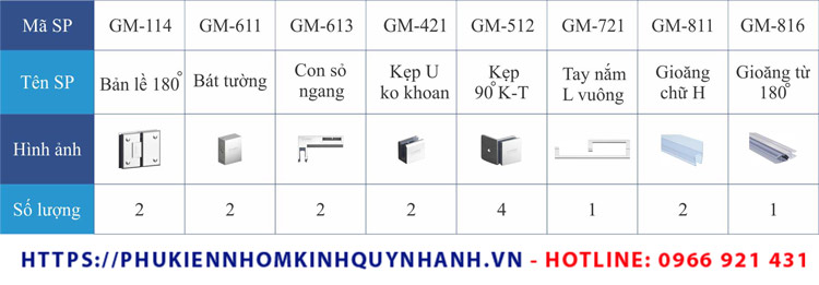Chi tiết các sản phẩm trong Set 16 phụ kiện Gymek cabin 180 độ 1 Chi tiết các sản phẩm trong Set 16 phụ kiện Gymek cabin 180 độ 1