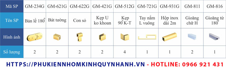 Bộ Set 21 phụ kiện Gymek phòng tắm kính 180 độ gồm những gì? 1 Bộ Set 21 phụ kiện Gymek phòng tắm kính 180 độ gồm những gì? 1