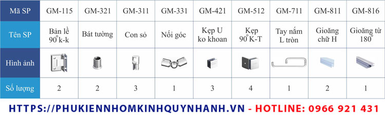Chi tiết bộ phụ kiện Gymek phòng tắm kính 90 độ K-K hệ giằng inox tròn phi D25 1 Chi tiết Bộ phụ kiện phòng tắm 90 K-K Gymek hệ giằng inox tròn phi 25