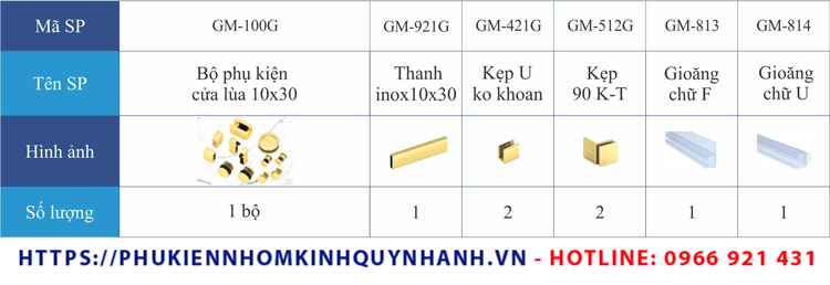 Set 53/59/60 phụ kiện Gymek phòng tắm kính cửa lùa ray inox 10x30 1 cánh 1 Set 53/59/60 phụ kiện Gymek phòng tắm kính cửa lùa ray inox 10x30 1 cánh 1